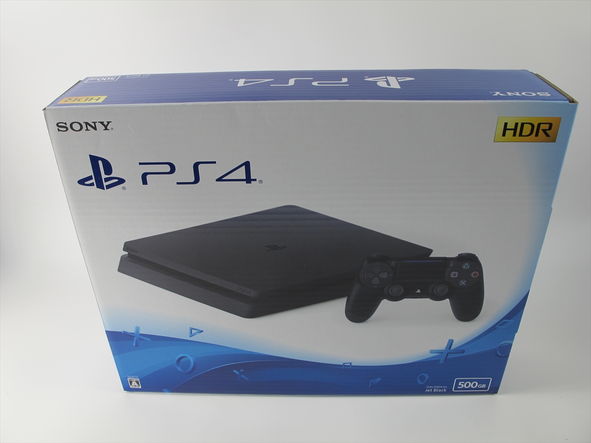 100%新品，品質保証 新型 PS4 本体 プレイステーション4 500GB CUH-2100AB01 ブラック ｆ(PS4本体)｜売買されたオークション情報、yahooの商品情報をアーカイブ公開 - オークファン PS4本体