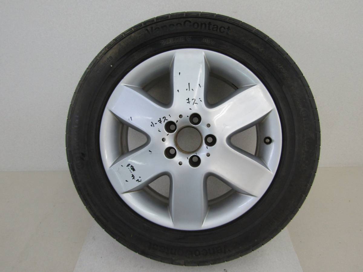 良好品】エコフォルム CRS101 17in PCD114.3 7.0J +53 2014年製