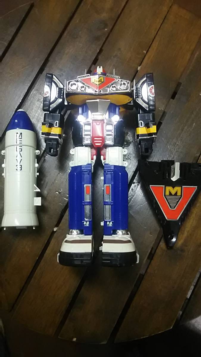 新品，送料無料 電磁戦隊 メガレンジャー 当時物 銀河合体 DX メガボイジャー 品(電磁戦隊メガレンジャー)｜売買されたオークション情報、yahooの商品情報をアーカイブ公開 - オークファン 電磁戦隊メガレンジャー