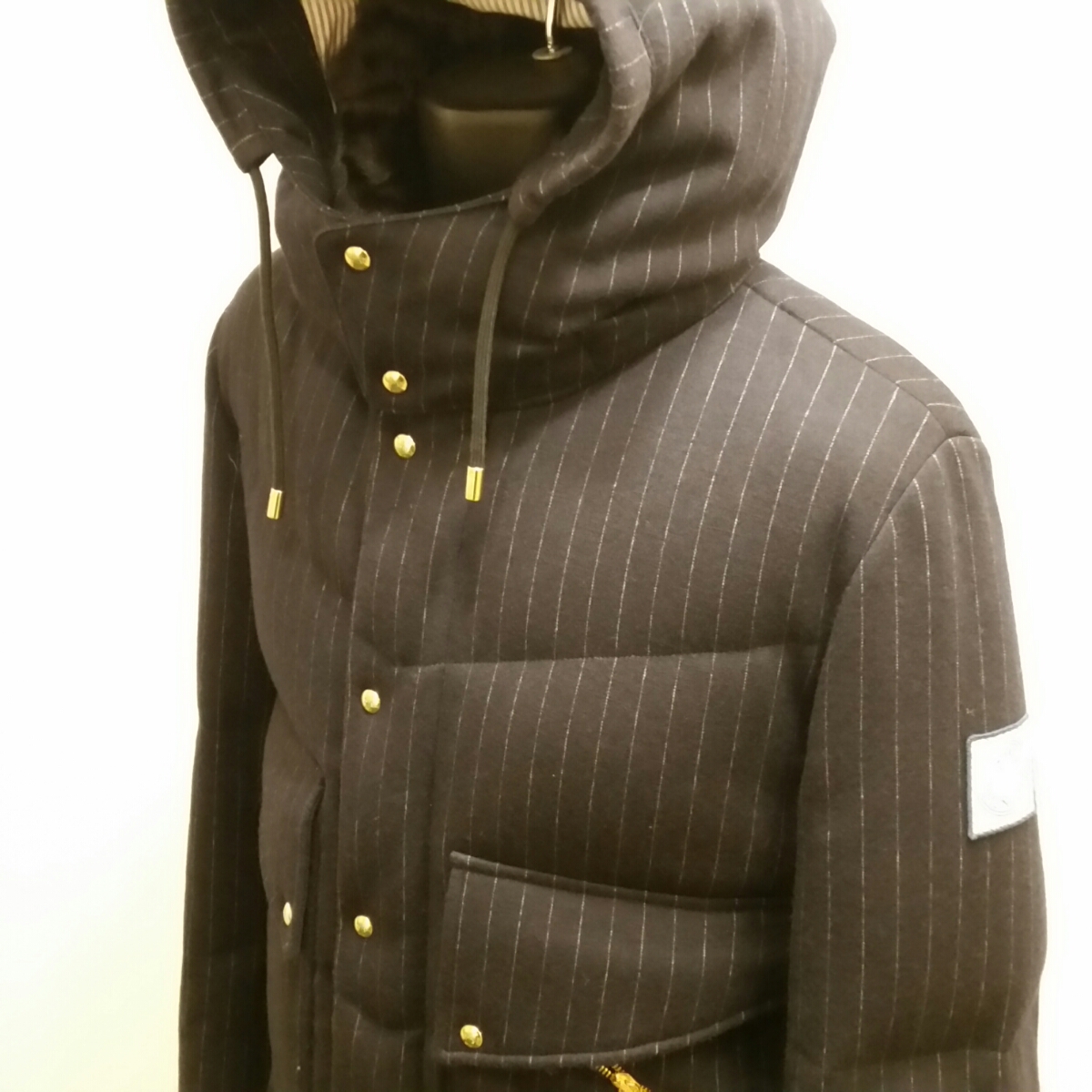 新品 モンクレール ガムブルー MONCLER Gamme Bleu ファーダウン 