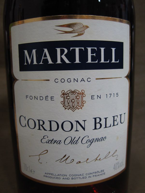 S-562○古酒】 MARTELL CORDON BLEU マーテル コルドンブルー