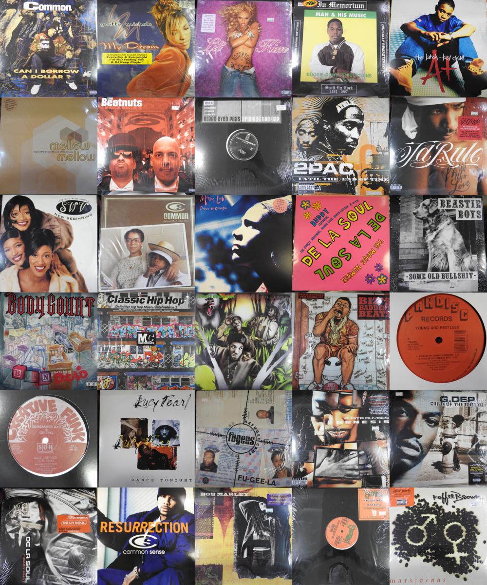 大量BLACK MUSIC!！人気LP含む！】90~2000年代中心のHIP HOP, R&B 350 