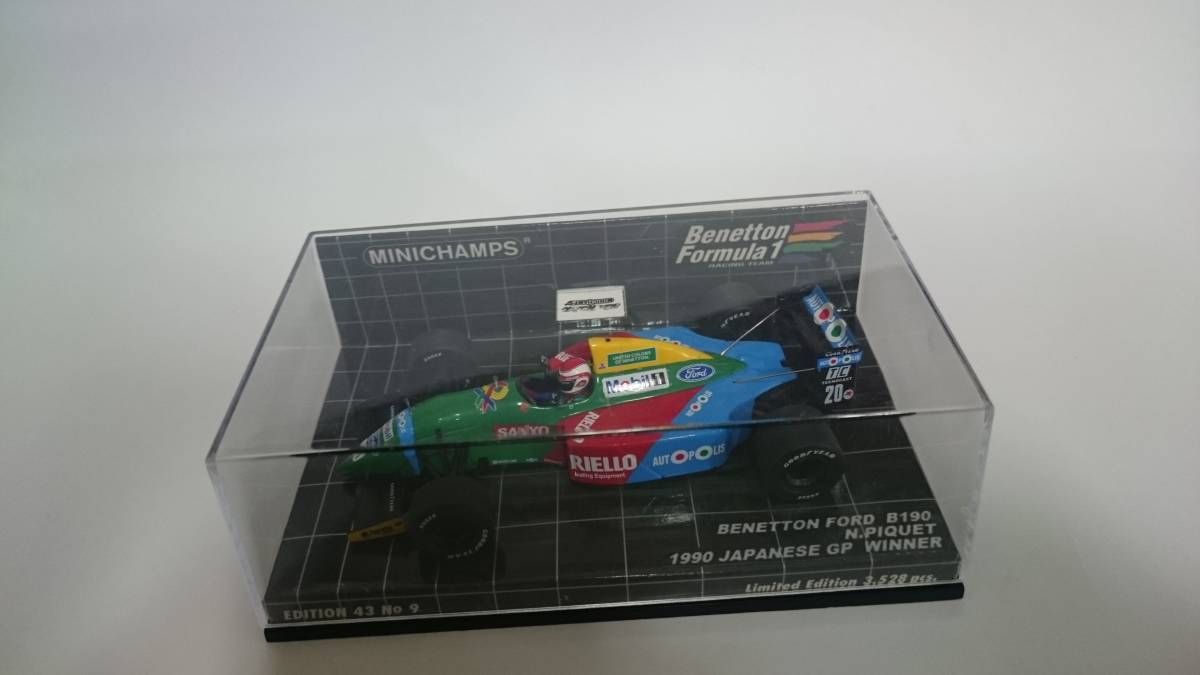 HOT，低価 PMA 1/43 ベネトン B190 №20 ネルソン ピケ 日本GP優勝仕様(レーシングカー)｜売買されたオークション情報、yahooの商品情報をアーカイブ公開 - オークファン レーシングカー