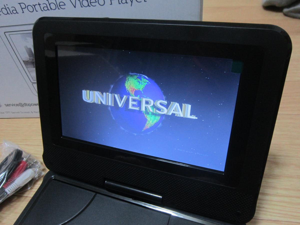 ◇DBPOWER ポータブルDVDプレーヤーMK-70◇未使用 DBPOWER ポータブル
