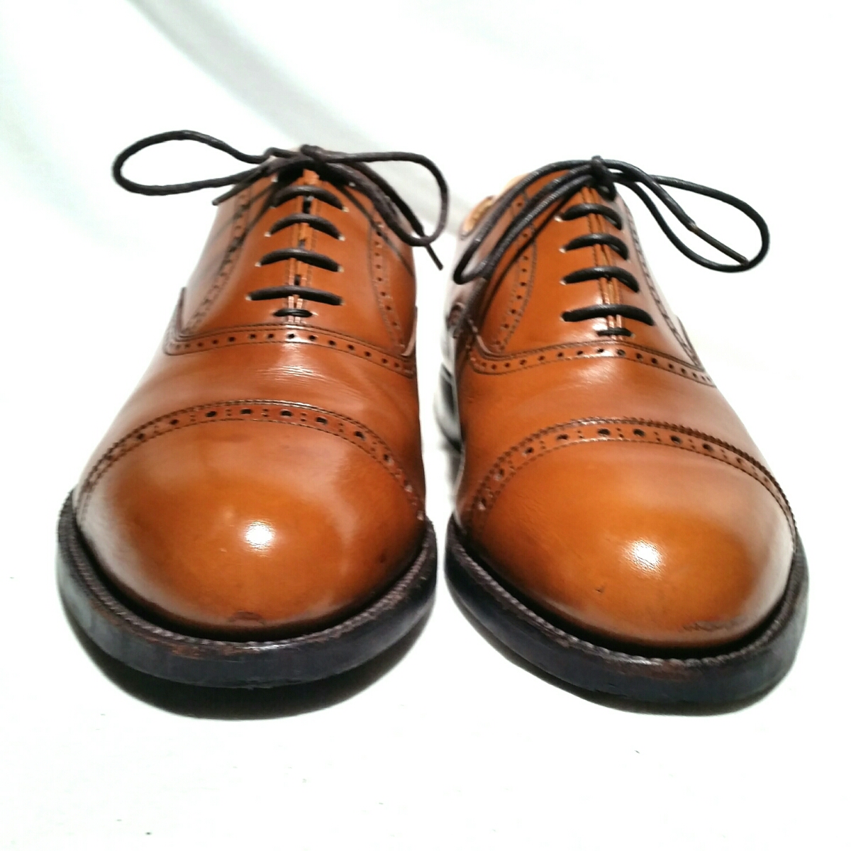 ☆スコッチグレイン SCOTCH GRAIN☆ パンチドキャップトゥ 24 1/2EEE 