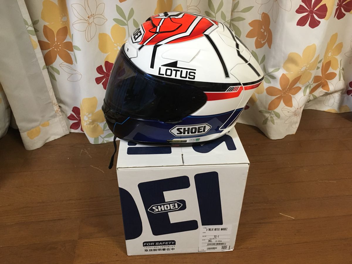 SHOEI X-TWELVE MOTEGI MARQUEZ ショウエイ X-12 モテギ マルケス