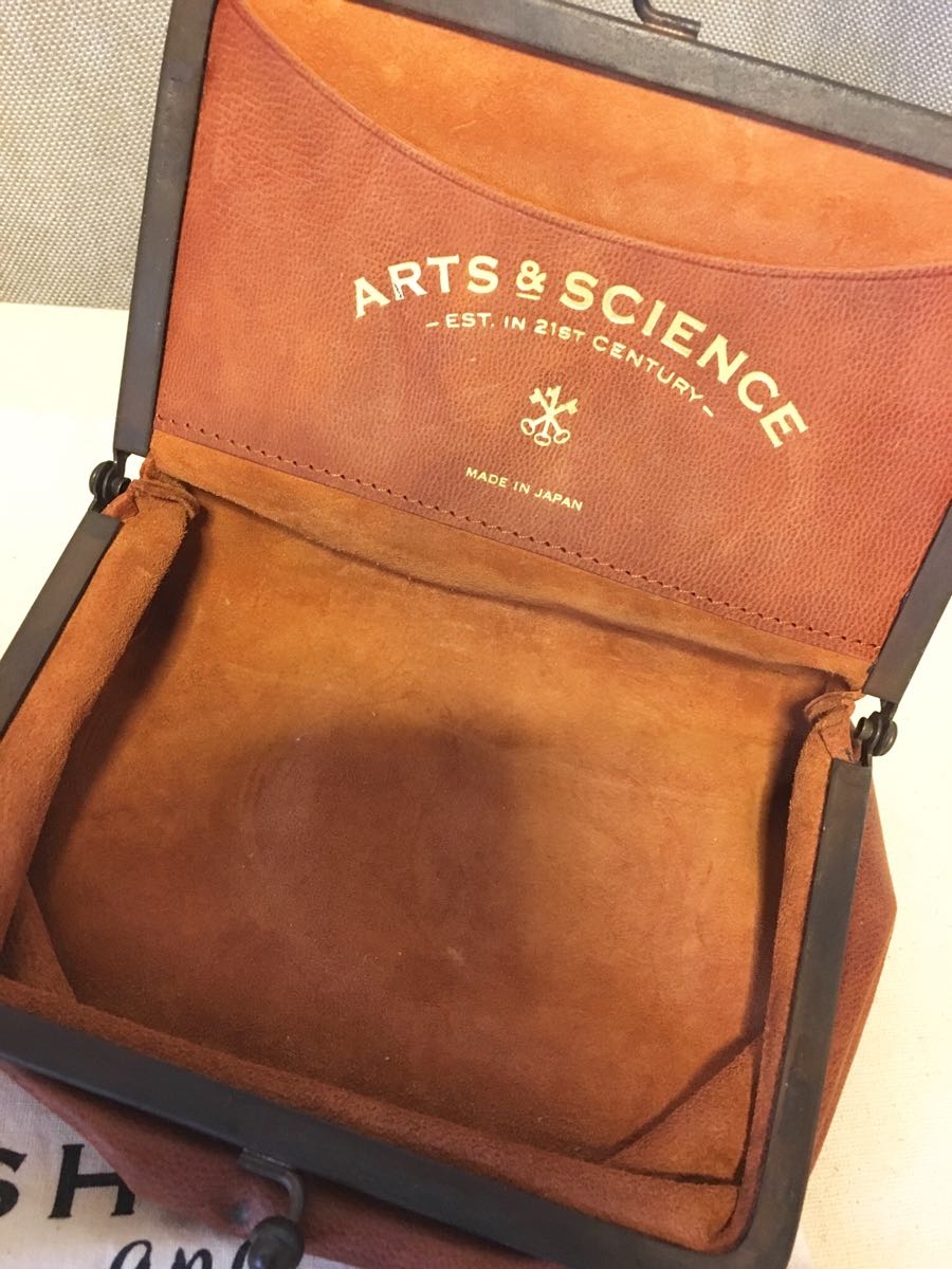 ARTS&SCIENCE レザーポーチ ARTS&SCIENCE ARTS&SCIENCE 