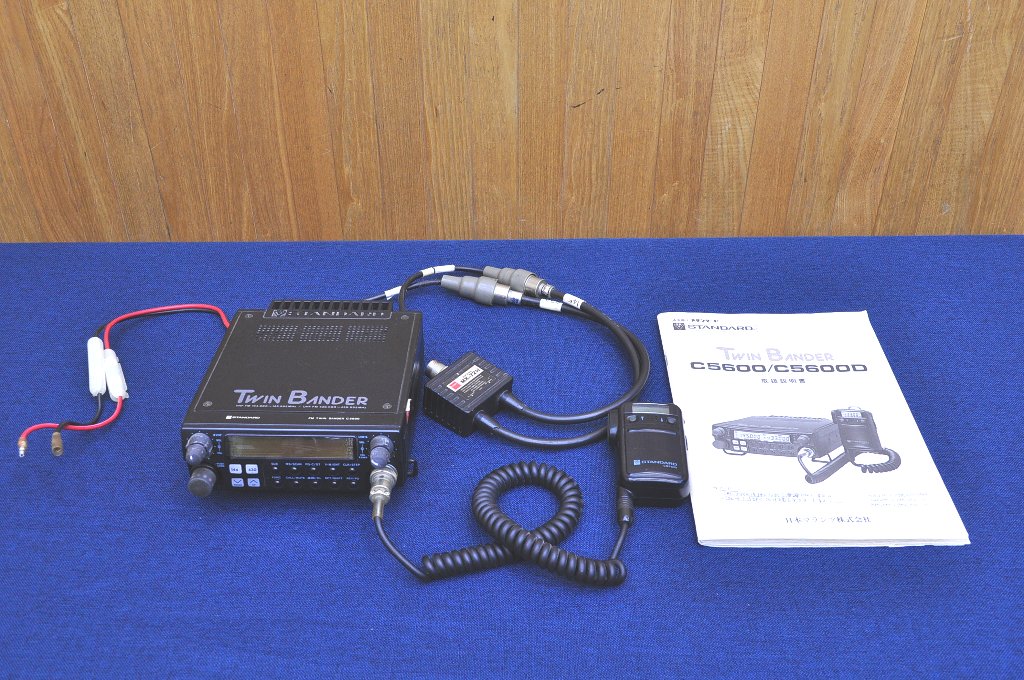 STANDARD スタンダード FM TWIN BANDER 無線機 C5600 MX-72H 取説あり