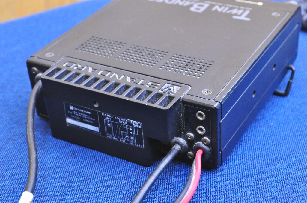 STANDARD スタンダード FM TWIN BANDER 無線機 C5600 MX-72H 取説あり