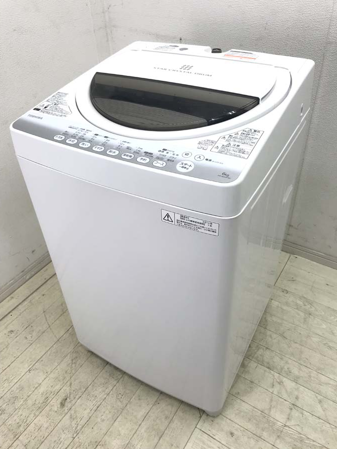 シャープ シャープ電気洗濯乾燥機 6.0KG 2015年製 引取り歓迎 中古品 