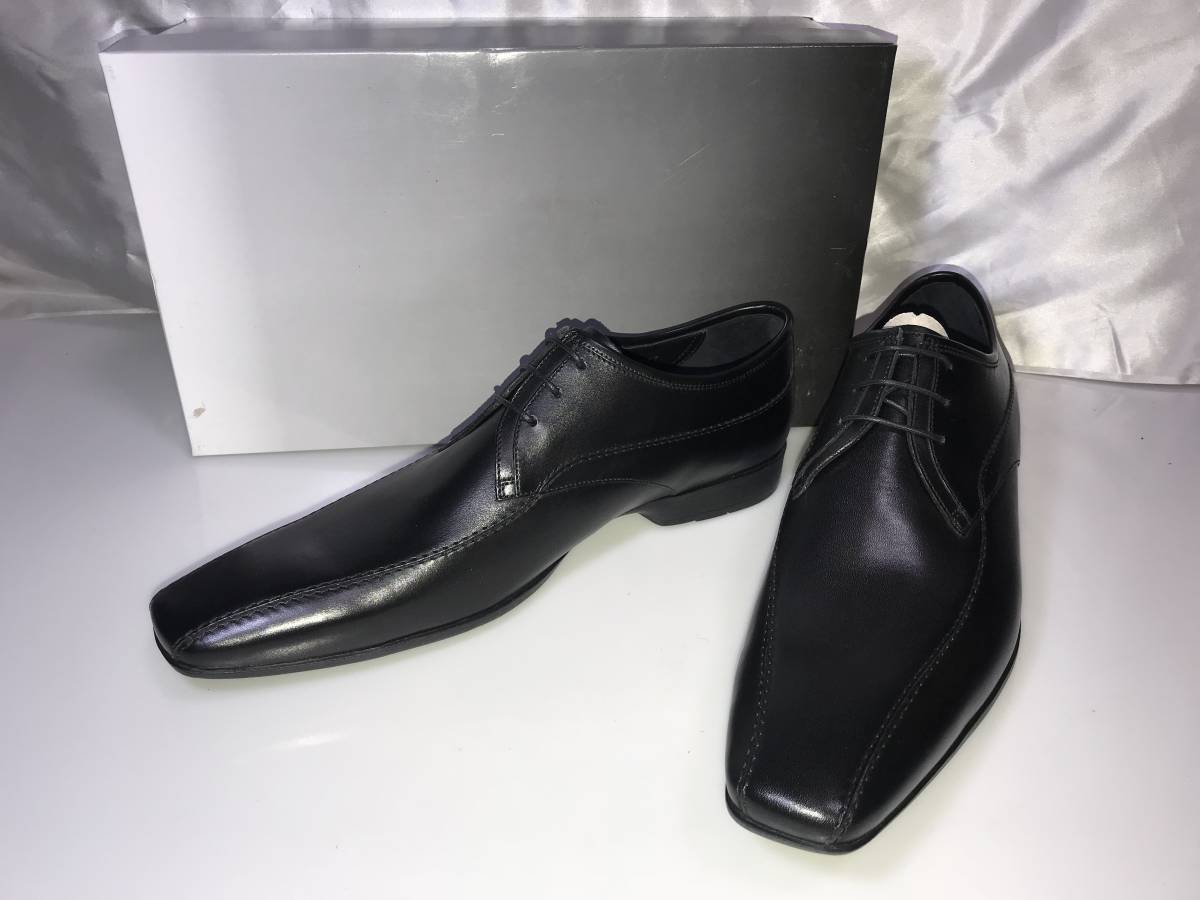 人気，100%新品 箱付 KATHARINE HAMNETT LONDON キャサリンハムネットロンドン ビジネスシューズ 革靴 外羽根式 スクエアトゥ スクール 26.5cm 31542(26.5cm)｜売買されたオークション情報、yahooの商品情報をアーカイブ 26.5cm