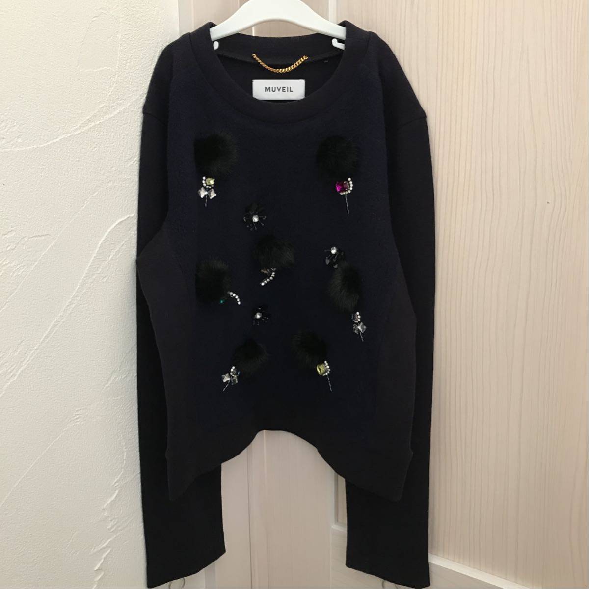 1度のみ ミュベール ビジュー トップス 38 ファッション レディース 