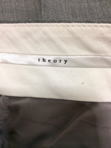 セオリー theory ボトムス パンツ サイズ2 S ライトグレー レディース