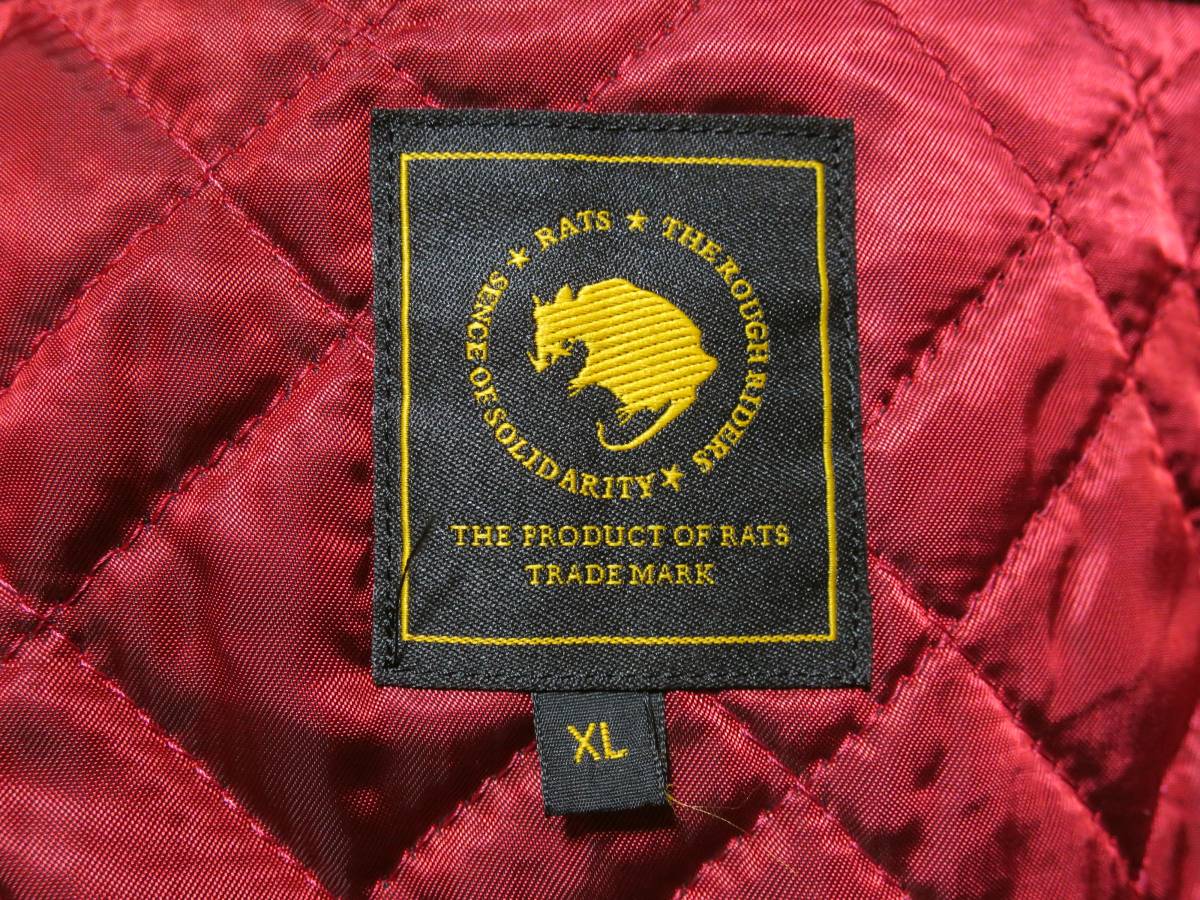 RATS×TRIBE COACH JKT コーチジャケット 黒 XL ラッツ/トライブ