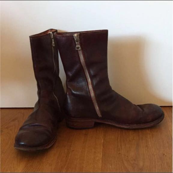 GUIDI サイドジップブーツ サイズ42 グイディ(靴)｜売買された 