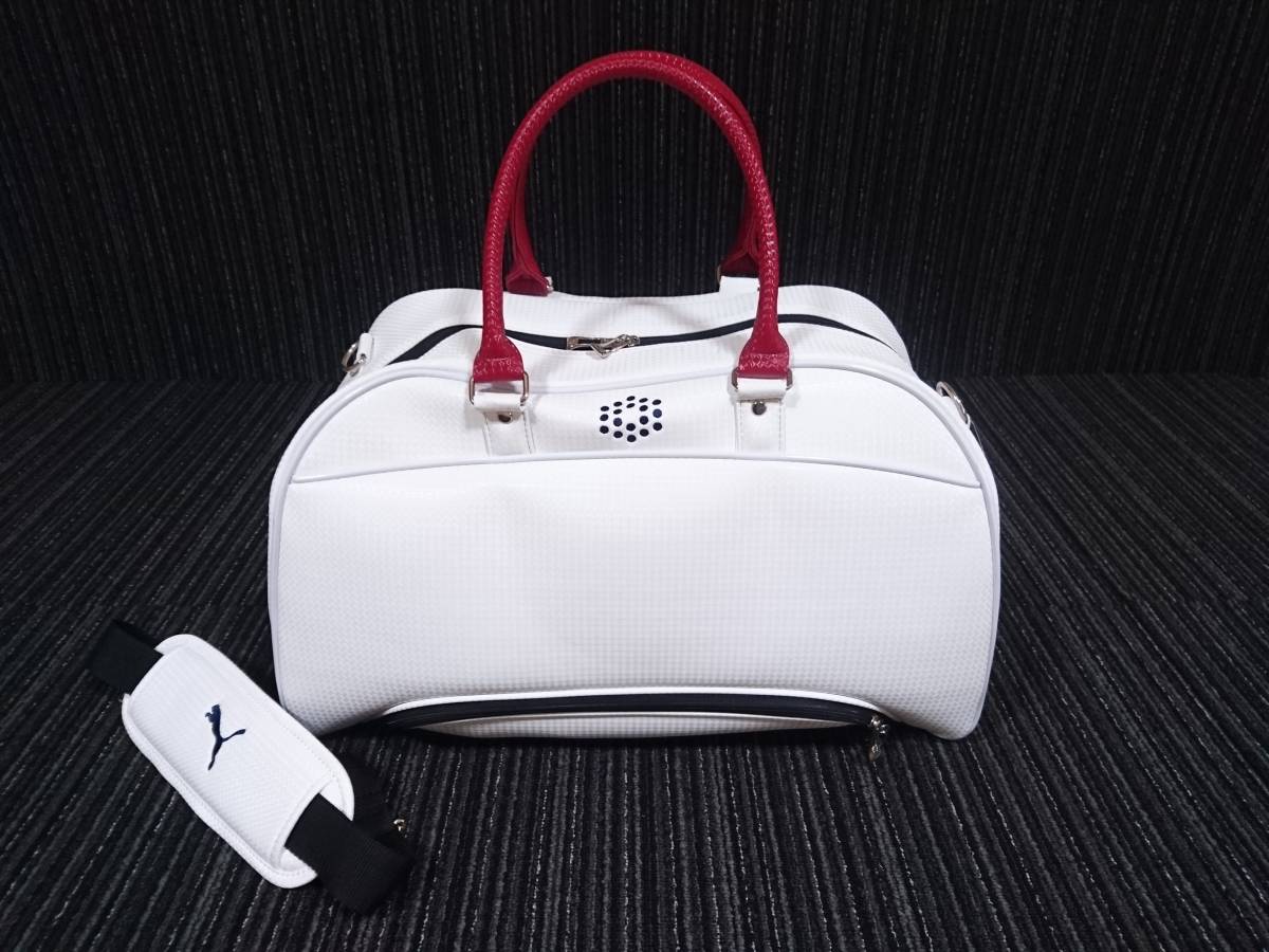 プーマゴルフ★ボストンバック★BBスポーツ★レッド-ホワイト_2