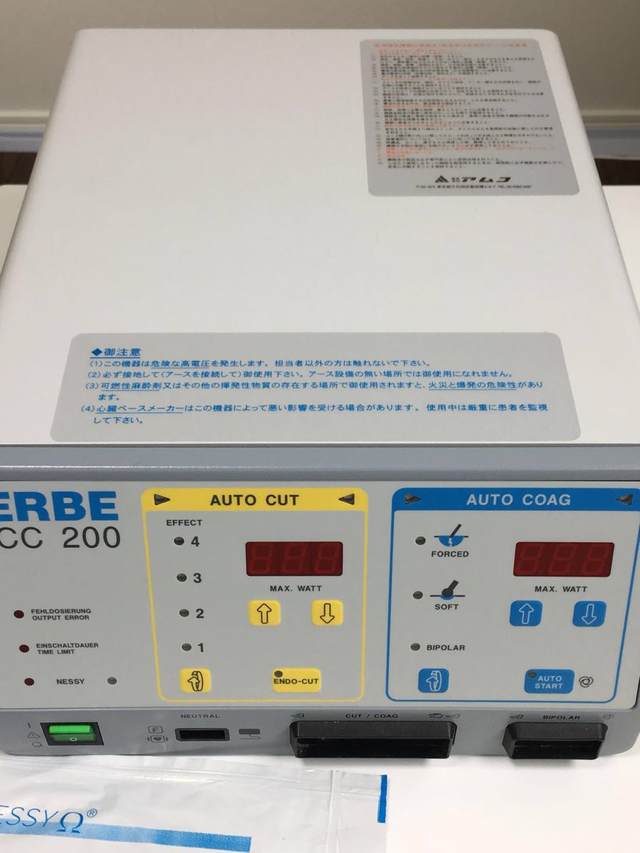 電気メス エルベ ERBE ICC200 動物病院 電気手術装置 ICC50 ERBE 0 6129&frasl;&frasl;ERBE 動物医療機器