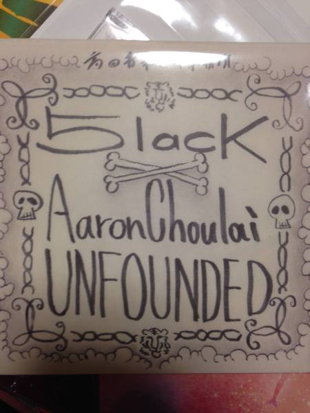 HOT，新品 5lack S.L.A.C.K&times;AaronChoulai UNFOUNDED 7インチ+CDセット Punpee(ラップ、ヒップホップ)｜売買されたオークション情報、yahooの商品情報をアーカイブ公開 - オークファン ラップ、ヒップホップ
