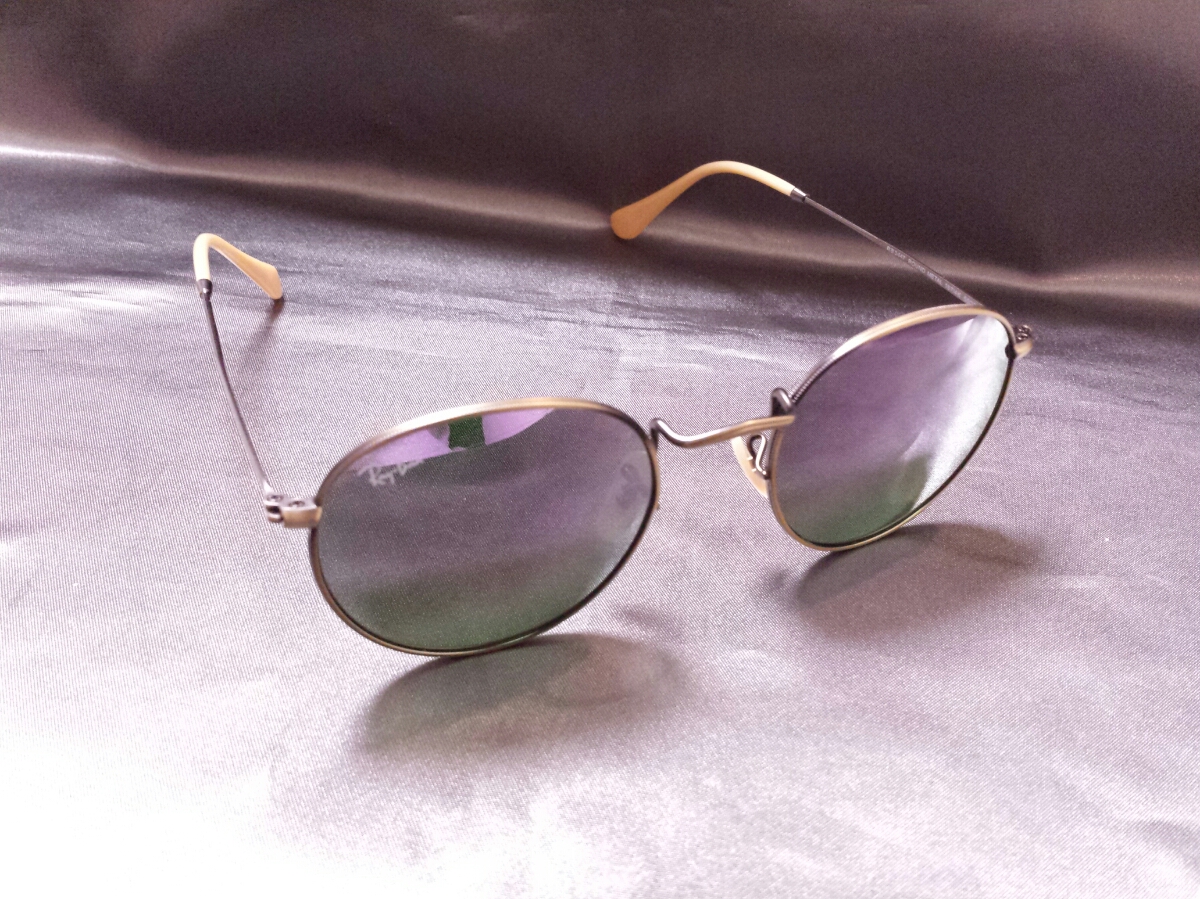 Ray-Ban RB3447 ROUNDMETAL レイバン ラウンドメタル パープルミラー 