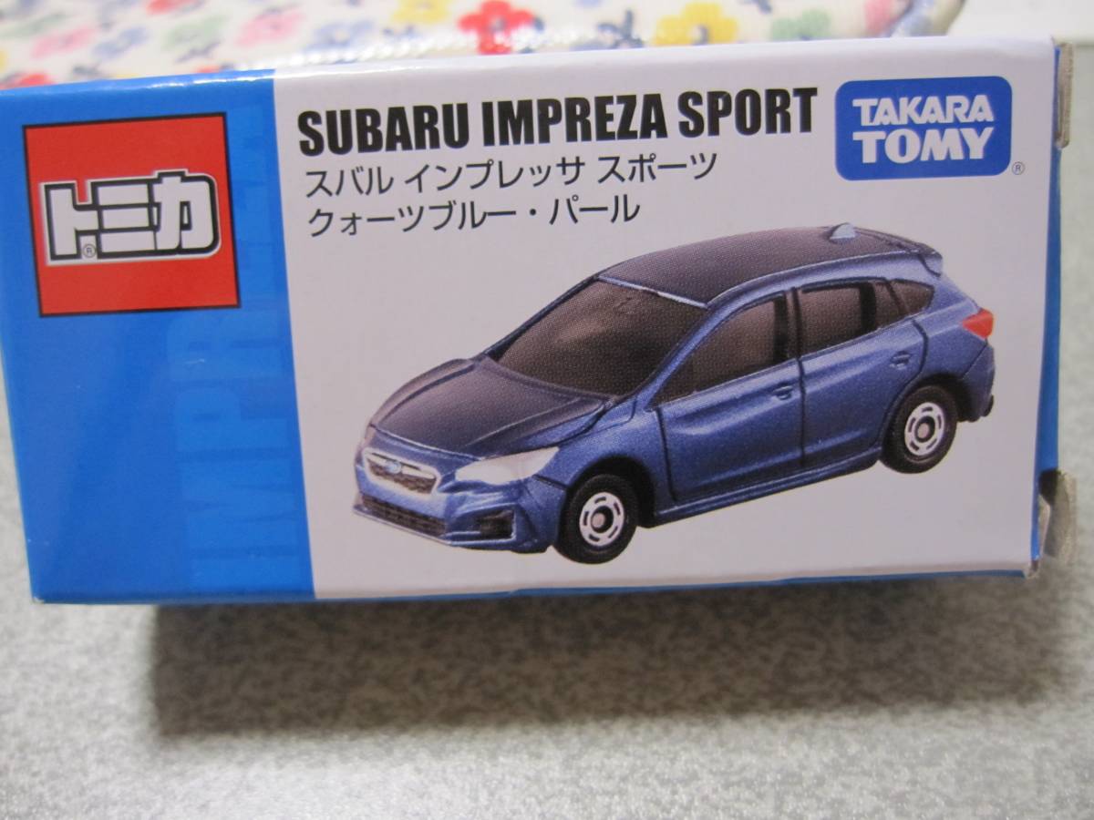 非売品！トミカ★スバル インプレッサ スポーツ　クォーツブルー・パール★SUBARU_1