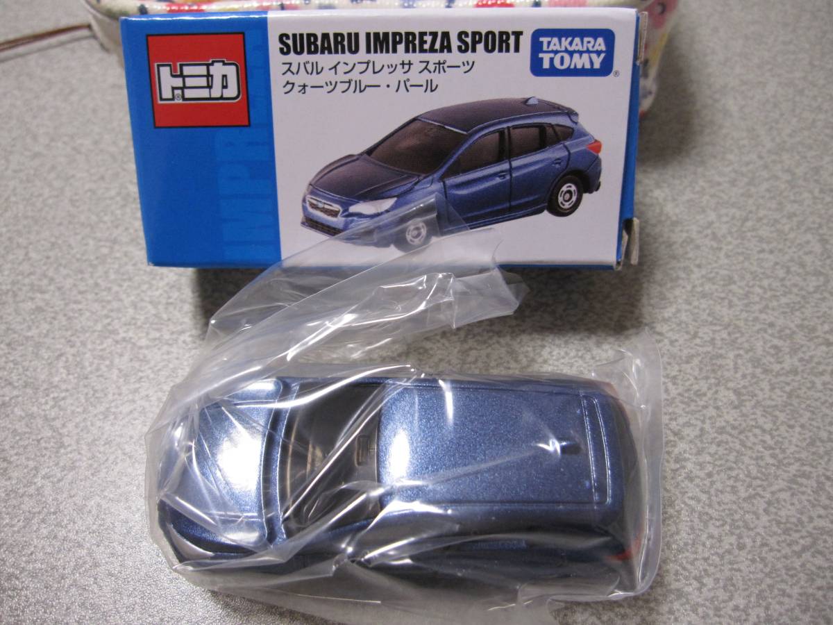 非売品！トミカ★スバル インプレッサ スポーツ　クォーツブルー・パール★SUBARU_2