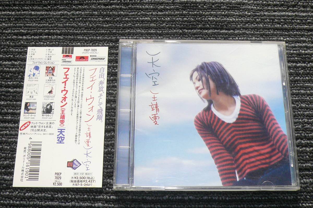 天空 王菲 Wong ⁄ 『貴重!!』フェイ・ウォン(王菲)「天空」95年日本盤