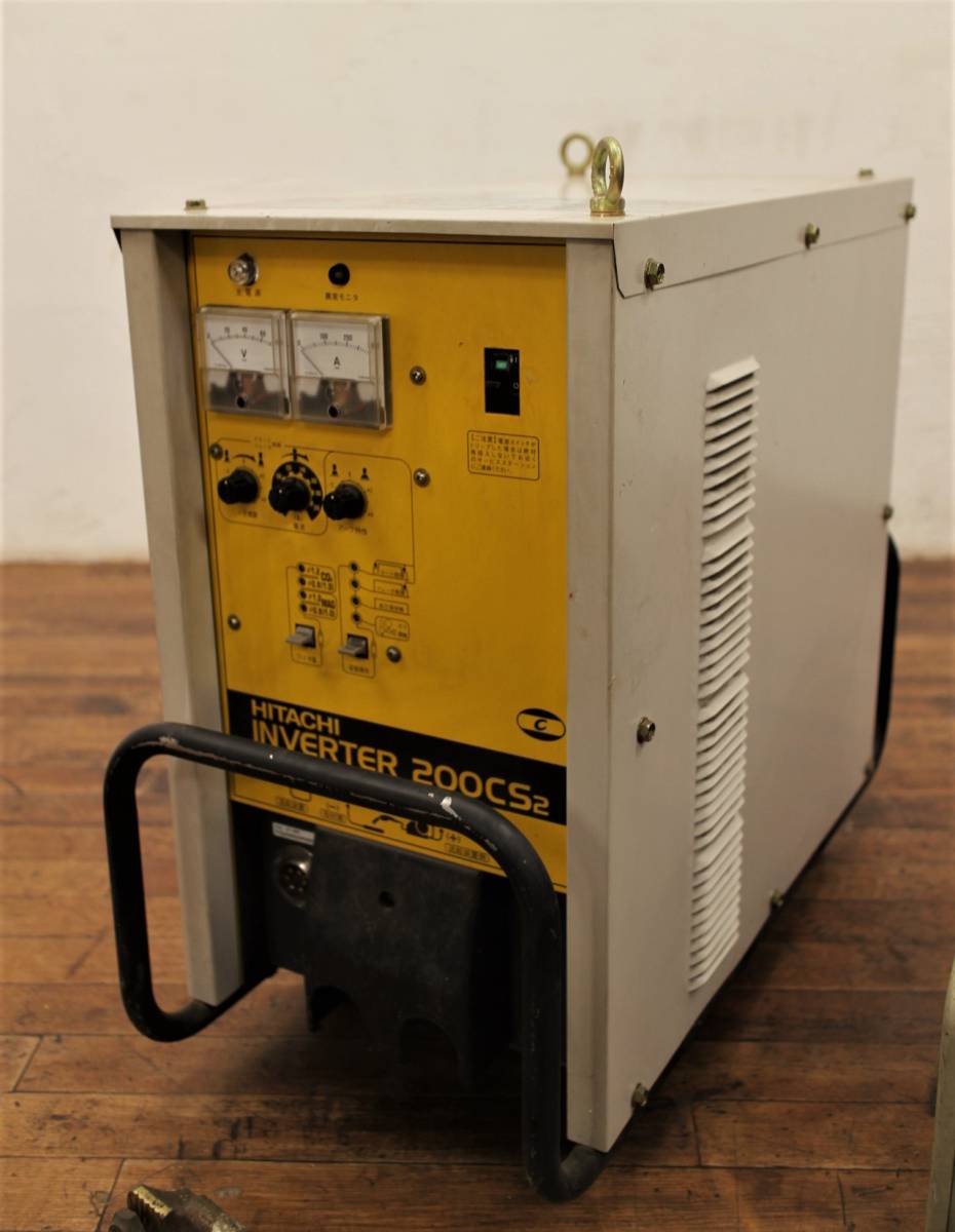 HITACHI 日立 半自動溶接機 DT-CS2 インバーター200CS2 ワイヤ送給装置 