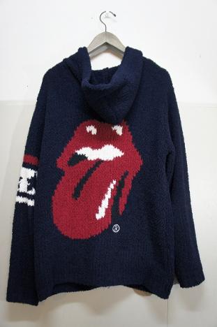 【人気，人気セール】 17AW The Rolling Stones&times;Marbles マーブルズ パイル ジップ パーカー 紺 Pile Hooded Jacket MJK-A17RS01 サイズL 124I(Lサイズ)｜売買されたオークション情報、yahooの商品情報をアーカイブ公開 - オークファ Lサイズ