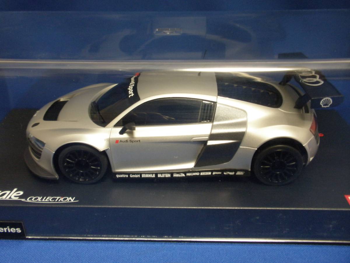 京商　ミニッツレーサー用ボディセット　アウディ　R8　LMS　シルバー LMS R8 Audi ミニッツAWD KYOSHO 未走行