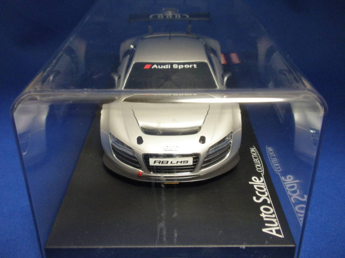 京商　ミニッツレーサー用ボディセット　アウディ　R8　LMS　シルバー LMS R8 Audi ミニッツAWD KYOSHO 未走行