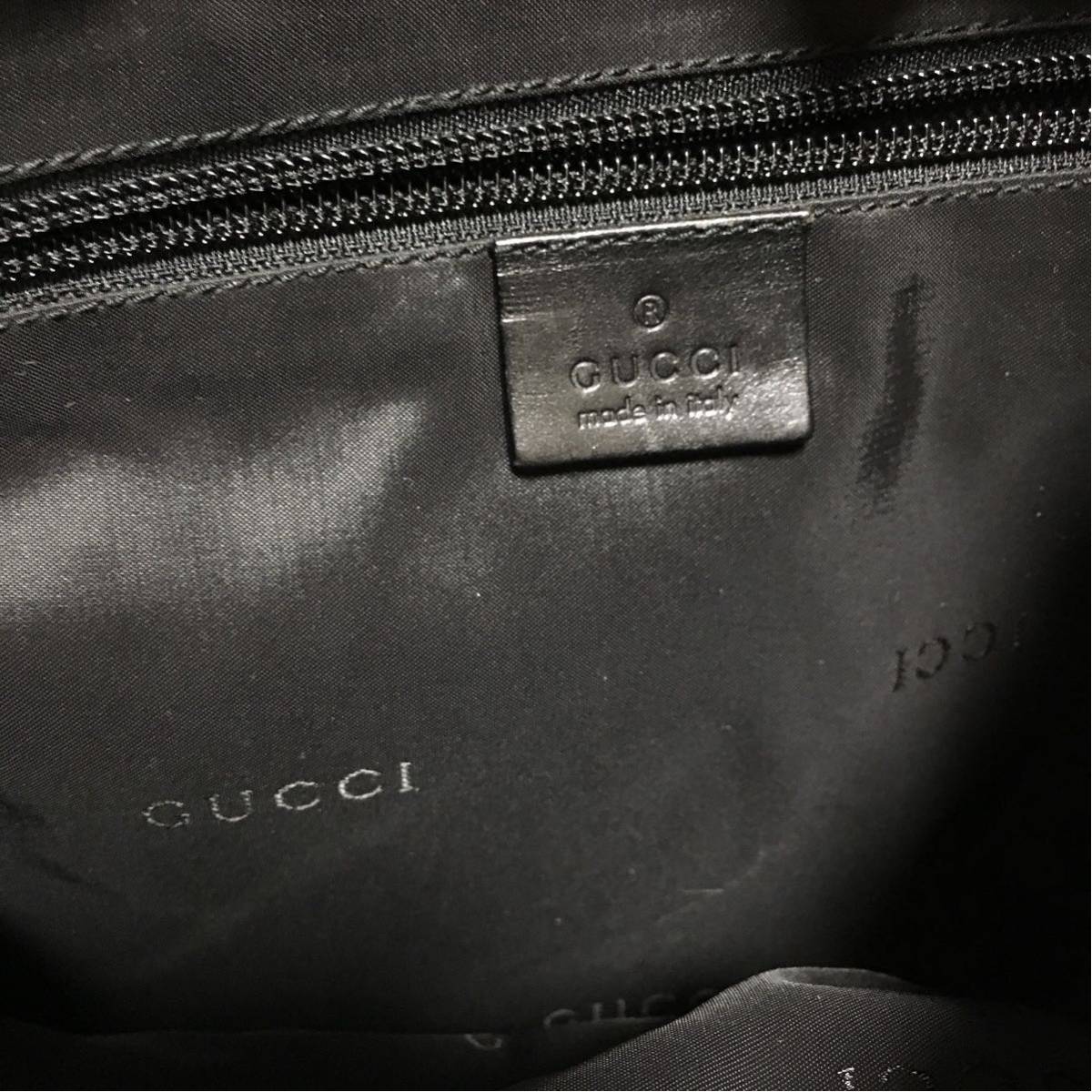 GUCCI グッチ リュック バックパック ブラック メンズ レディース メッシュ