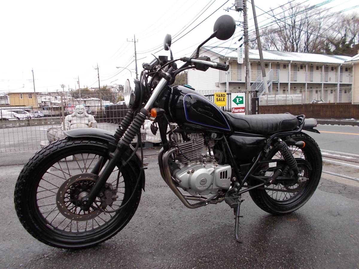 ★☆即決!グラストラッカー ビッグボーイ GN125タンク搭載ローダン シンプルカスタム絶好調美車チョッパーエストレヤST250☆★ グラストラッカー ＧＮ125タンク（スズキ ビッグボーイ）by BIGBOY タンク交換 タンク交換２