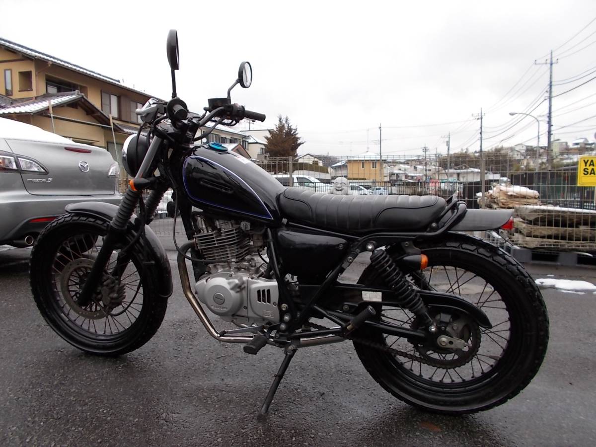 ★☆即決!グラストラッカー ビッグボーイ GN125タンク搭載ローダン シンプルカスタム絶好調美車チョッパーエストレヤST250☆★ グラストラッカー ＧＮ125タンク（スズキ ビッグボーイ）by BIGBOY タンク交換 タンク交換２
