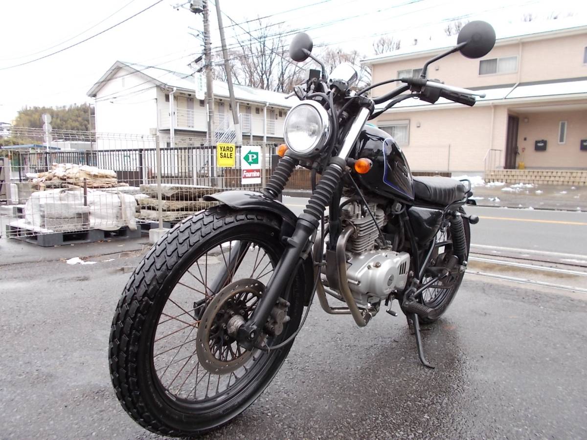 ★☆即決!グラストラッカー ビッグボーイ GN125タンク搭載ローダン シンプルカスタム絶好調美車チョッパーエストレヤST250☆★ グラストラッカー ＧＮ125タンク（スズキ ビッグボーイ）by BIGBOY タンク交換 タンク交換２