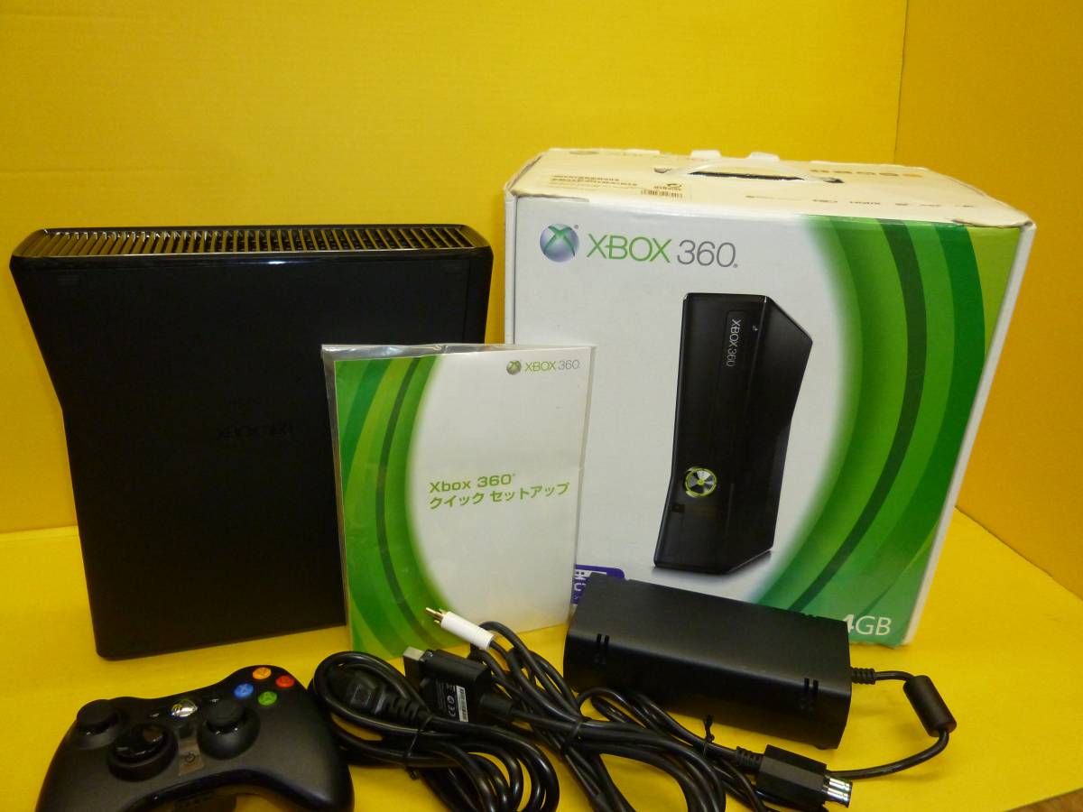 XBOX360 S 4GB ブラック KINECT対応 XBOX360本体 XBOX360本体 