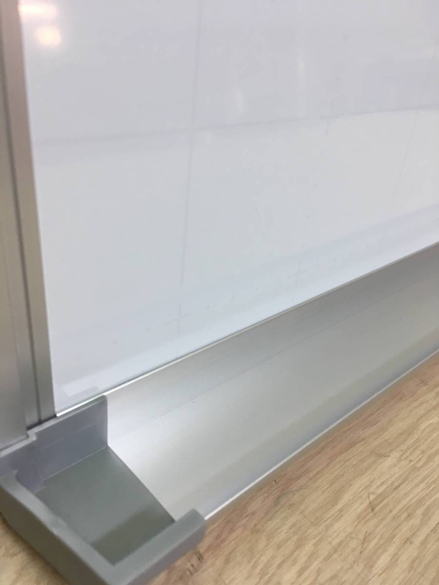 処分特価 暗線入り ホーロー製ホワイトボード メニューボード マグネットOK 600mm×900mm_3