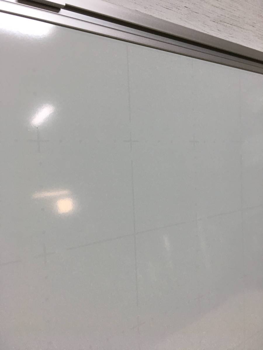 処分特価 暗線入り ホーロー製ホワイトボード メニューボード マグネットOK 600mm×900mm_4