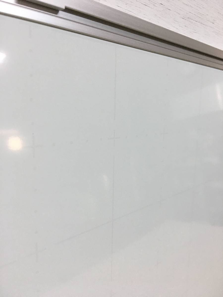 処分特価 暗線入り ホーロー製ホワイトボード メニューボード マグネットOK 600mm×900mm_6