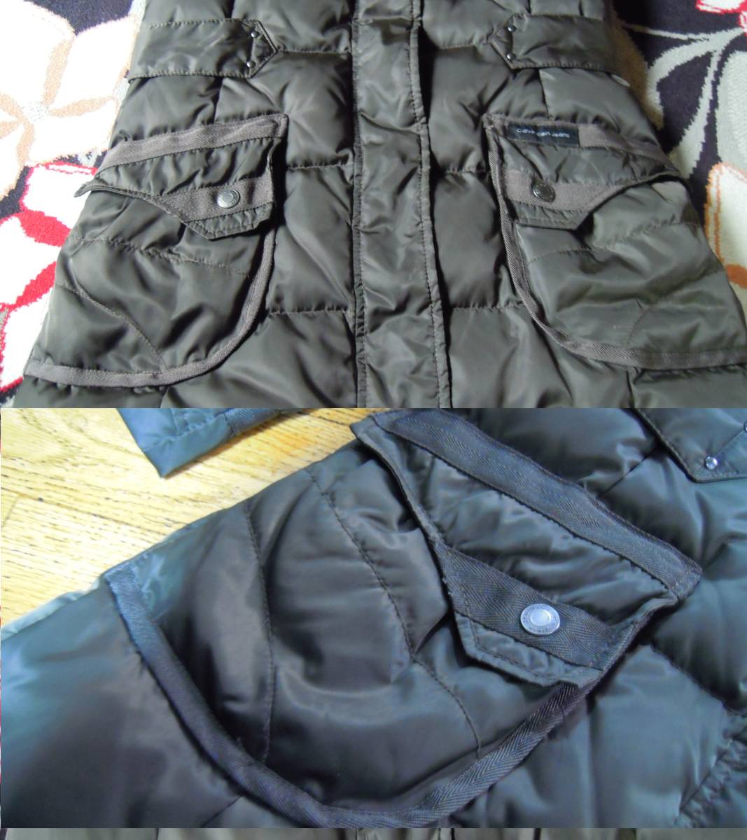 カステルバジャックダウンコート　Mサイズ カステルバジャック CASTELBAJAC | 黒 23AW ロゴ