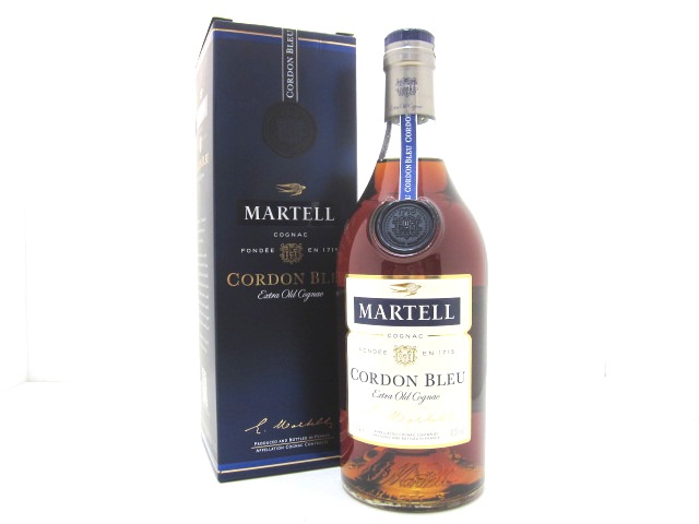 090-178☆MARTELL CORDON BLEU マーテル コルドンブルー エクストラ オールド 700ml 40度 箱付 ※未開栓