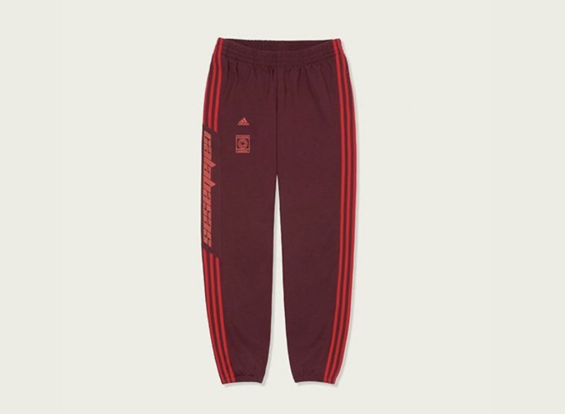 XS 送無 adidas yeezy Calabasas Track Pants Maroon アディダス イージー カラバサス トラック