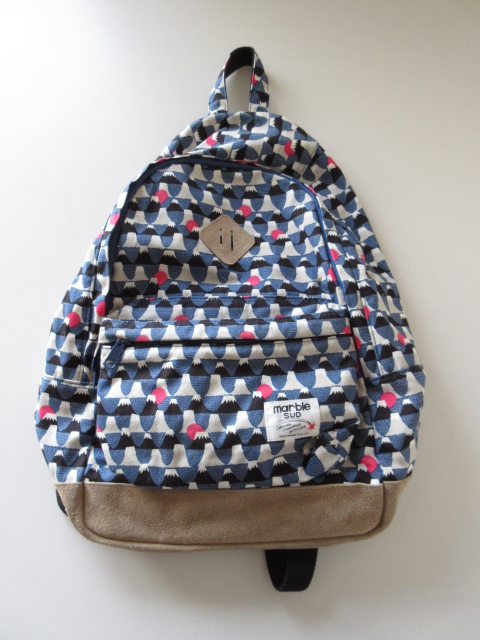 marble SUD / マーブルシュッド FUJIプリント リュックサック * フジ 
