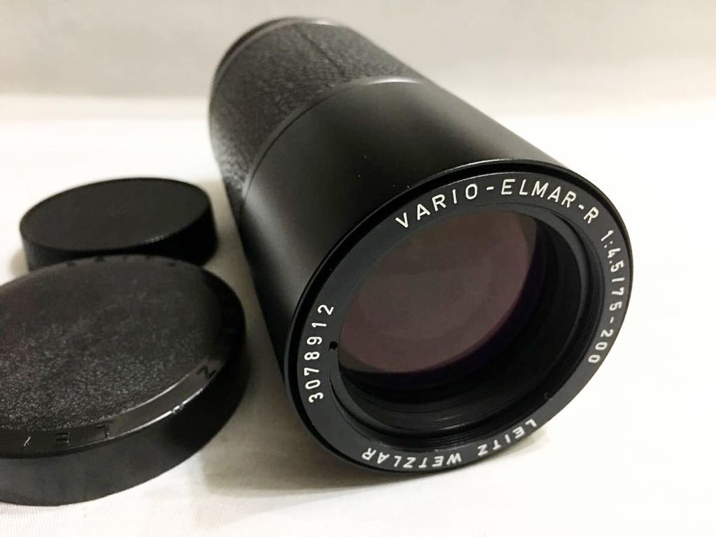 バリオエルマーR 75-200mm F4.5 Vario-Elmar-R 75-200mm/f4.5 はじめて