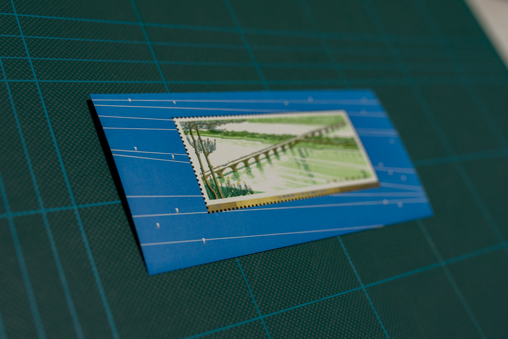 中国切手 初日カバーT31m「幹線道路にかかるアーチ橋」小型シート