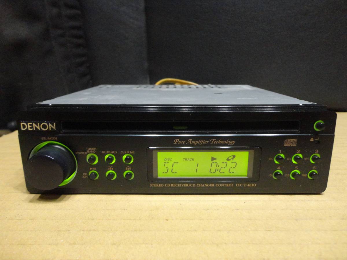 ☆DENON DCT-R10 ブラック☆ Yahoo!オークション 【公式通販】