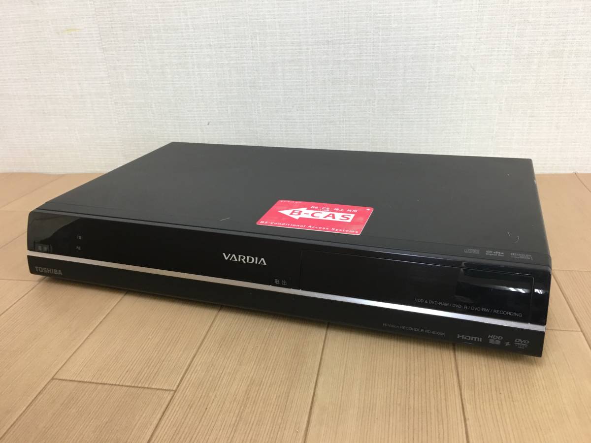 TOSHIBA 東芝 RD-E305K 地上・BS・110度CSデジタルチューナー搭載