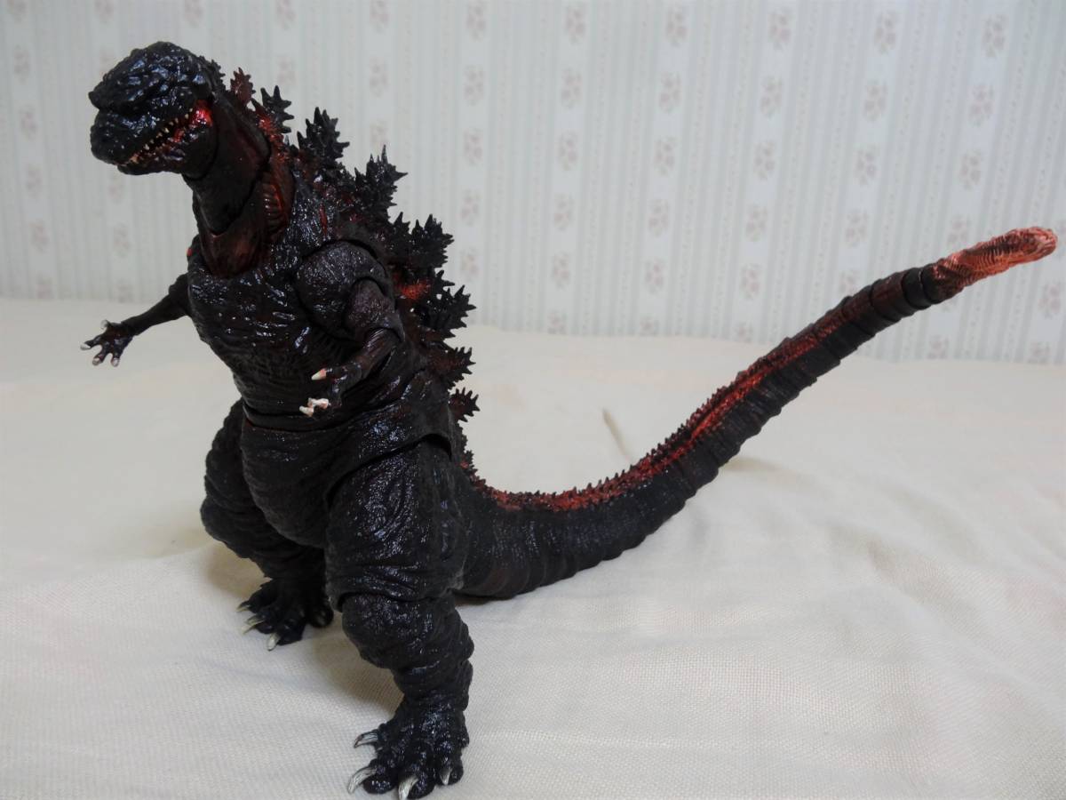 シン・ゴジラ ゴジラ 0 S.H.モンスターアーツ ゴジラ(2016) 中古品 美 