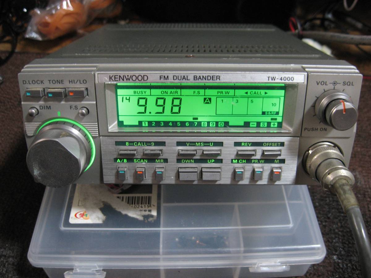 TW-4000 VHF/UHF FM 送信・受信　稼働品