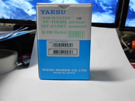 YAESU SSB-Nフィルター YF-114SN SSB Yaesu YAESU Filter Narrow for second-hand XF-114SN 公式通販 CW
