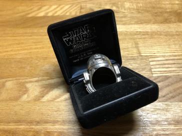 JAP工房】スター・ウォーズ R2-D2 リング 19~20号(素人採寸) 指輪 中古